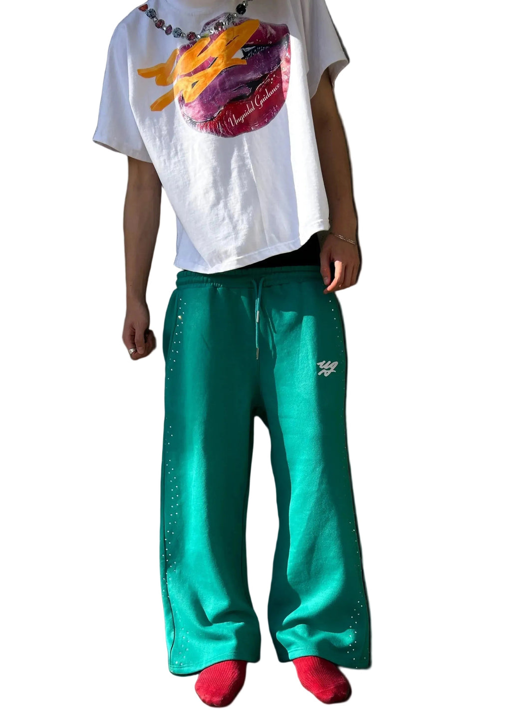 RHINESTONE PANTS
