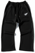 Black Rhinestone Pants